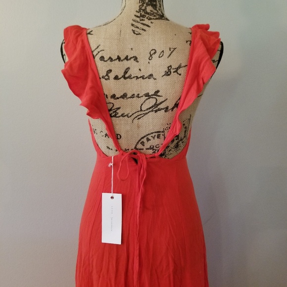 Lush Dresses & Skirts - HP 🎉🆕️ NWT LUSH | Open Back Ruffled Summer Maxi